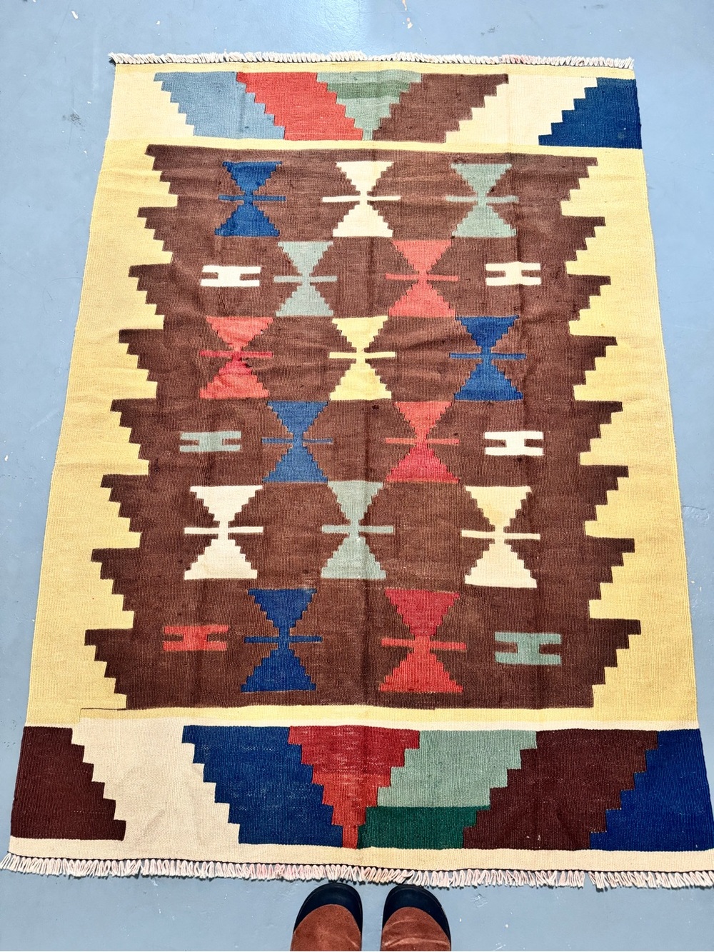 Vintage Rug 5'7x3'11"